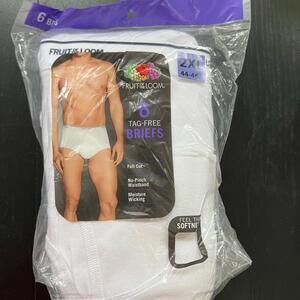 Fruit of the Loom White Classic Briefs Multi-Pack